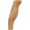 Ekena Millwork 4"W x 10"D x 22"H Funston Rough Sawn Knee Brace, Western Red Cedar BRC04X10X22FST00RWR - alternate 1